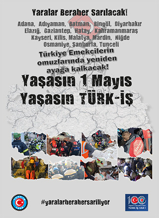 1 MAYIS BİLDİRİSİ YAYINDA